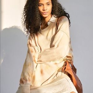 Water color tie dye sweatshirt